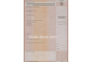 Академическая справка в Абакане